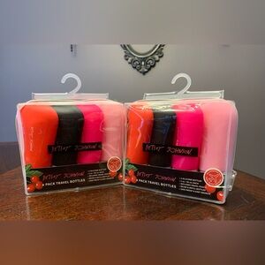 Betsey Johnson Travel Bottle Set
